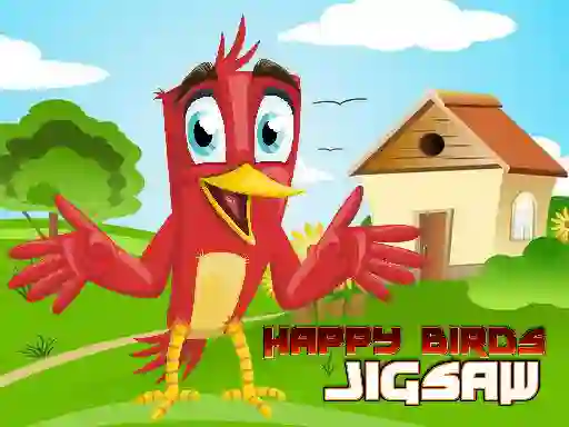 Lojë Happy Birds Jigsaw në internet