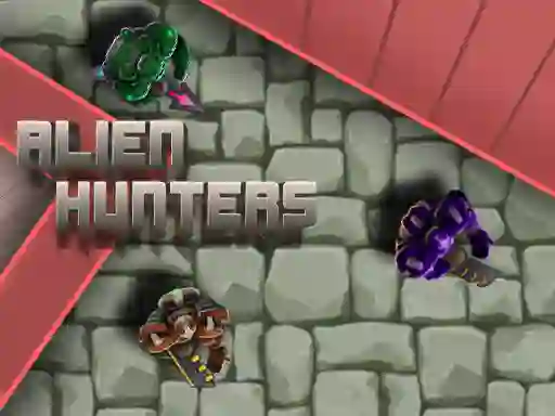 Lojë Alien Hunters në internet