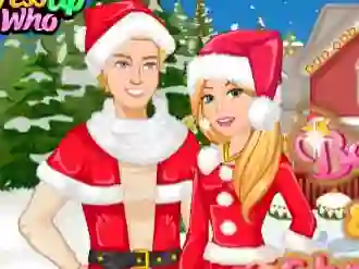Lojë Barbie and Ken Christmas në internet
