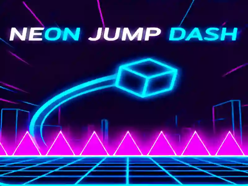 Lojë Neon Jump Dash në internet