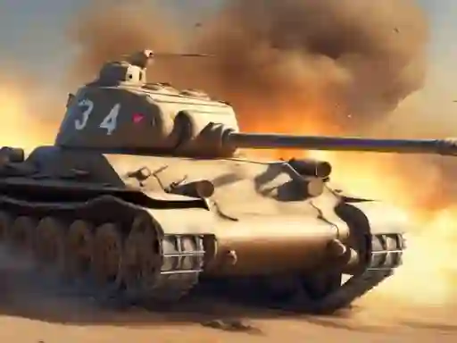 Lojë World Tank Wars në internet