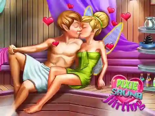 Lojë Pixie Sauna Flirting në internet
