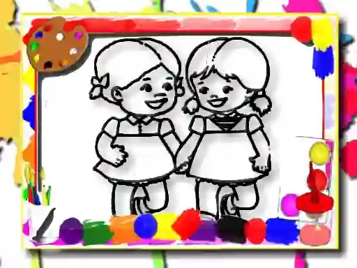Lojë Kids Coloring Time në internet