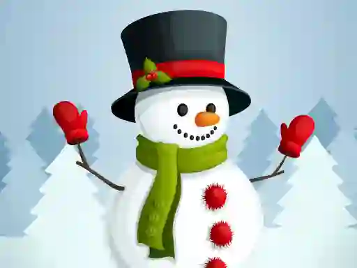 Lojë Jumping Snowman në internet