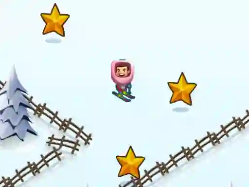 Lojë Skibidi ZigZag Snow Ski në internet