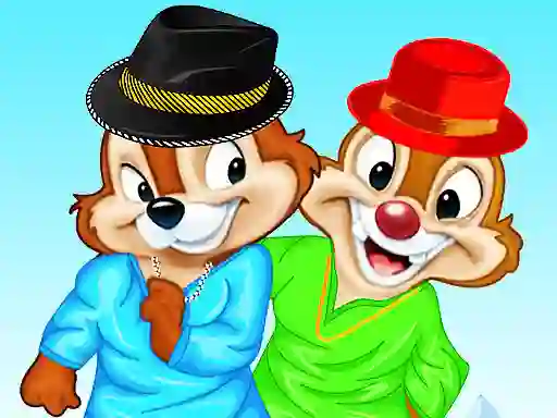 Lojë Chip n Dale Dressup në internet