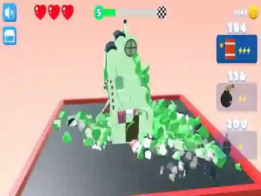 Lojë Town Destroy në internet