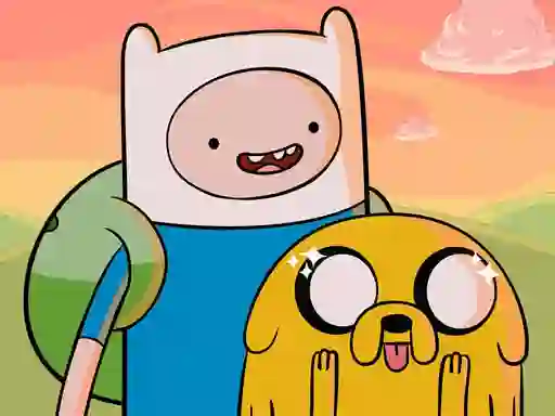 Lojë Adventure Time Hidden në internet