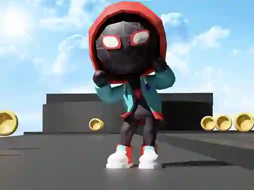 Lojë Sky Runner Parkour në internet