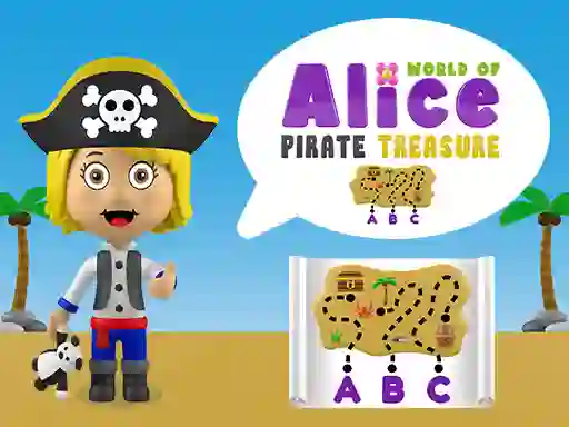Lojë World of Alice Pirate Treasure në internet