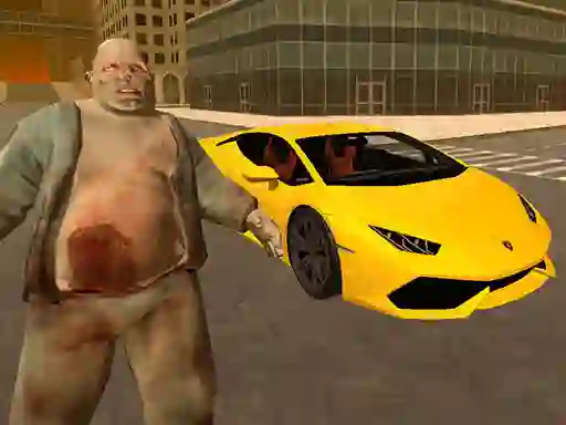 Lojë Supercars Zombie Driving në internet