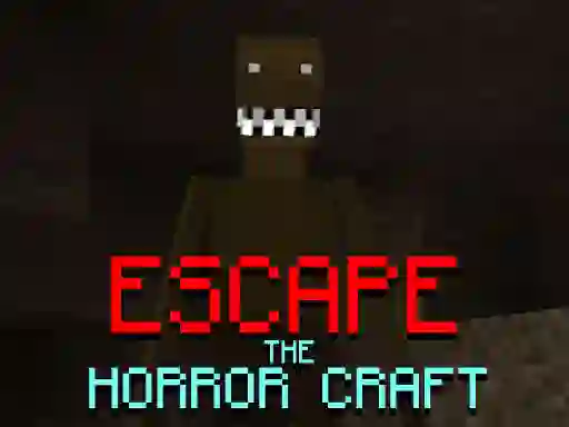 Lojë Escape the Horror Craft në internet