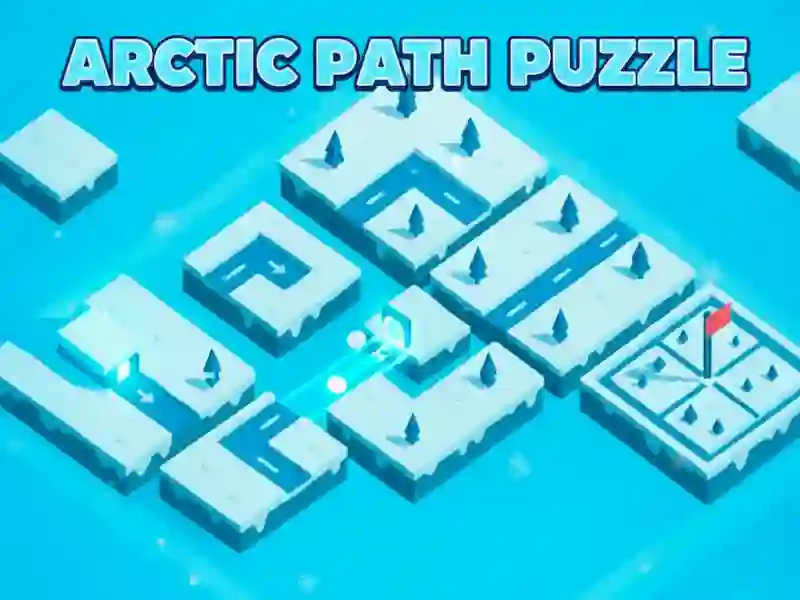 Lojë Arctic Path Puzzle në internet