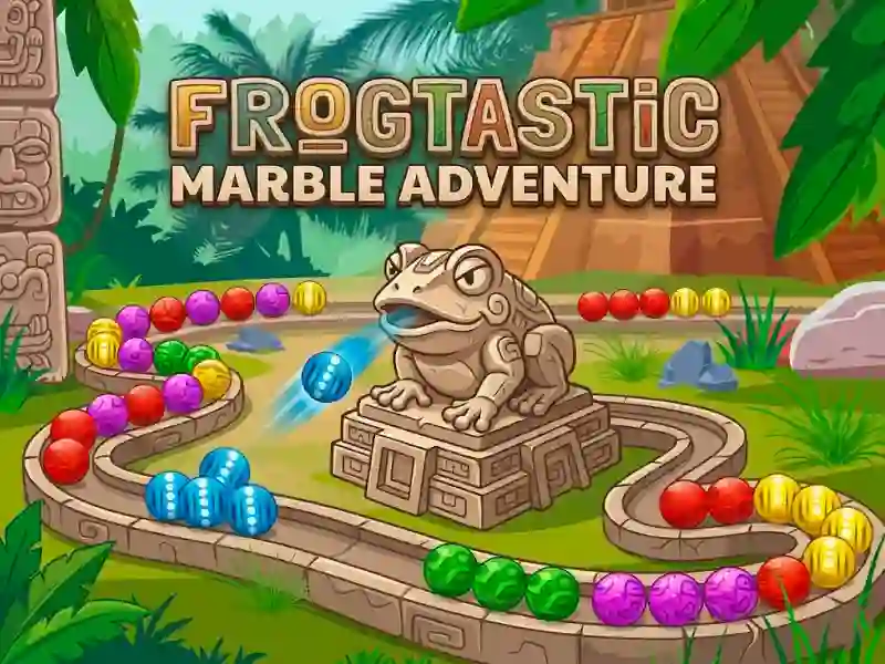 Lojë Frogtastic Marble Adventure në internet