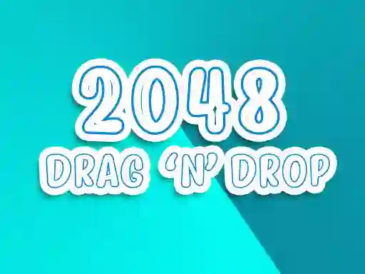 Lojë 2048 drag 'n drop në internet