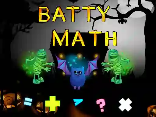 Lojë Batty Math në internet
