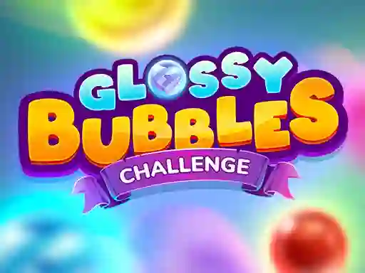 Lojë Glossy Bubble Challenge në internet