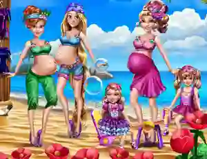 Lojë Pregnant Moms Exotic Holiday në internet