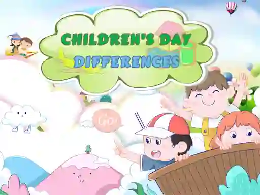 Lojë Childrens Day Differences në internet