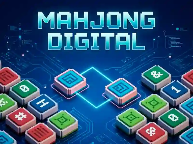 Lojë Mahjong digital në internet