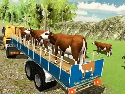 Lojë Offroad Animal Truck Transport në internet