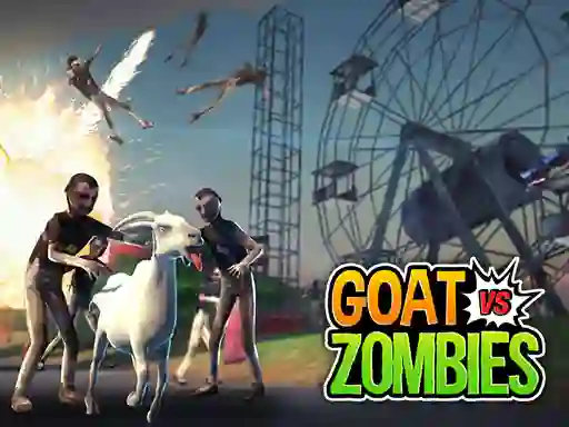 Lojë Goat vs Zombies në internet