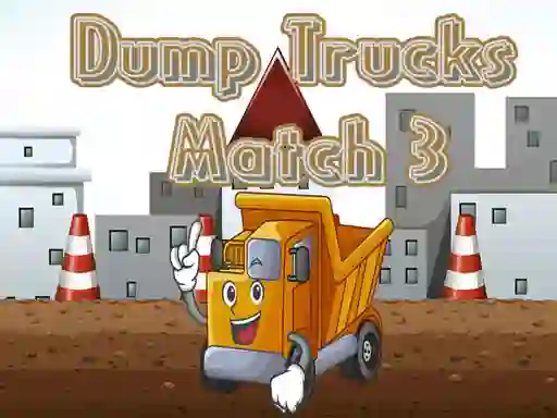 Lojë Dump Trucks Match 3 në internet