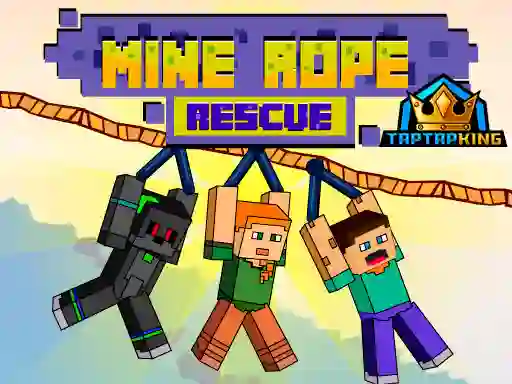 Lojë Mine Rope Rescue në internet