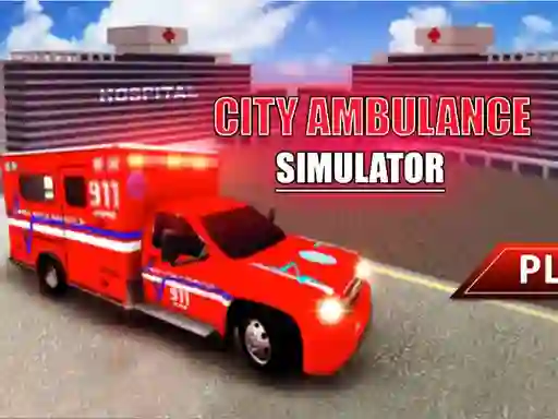 Lojë City Ambulance Simulator në internet