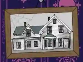 Lojë Halloween House Maker në internet