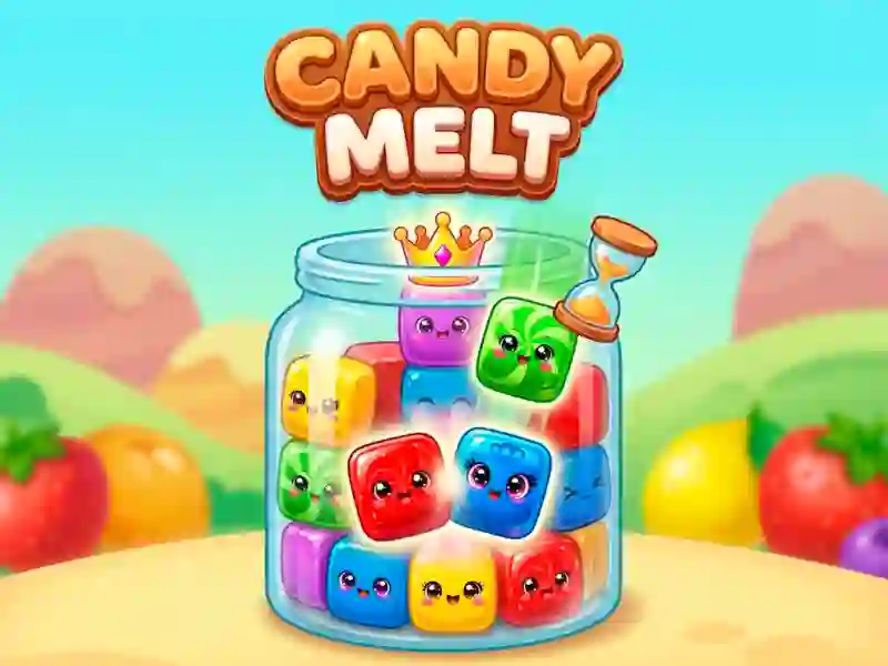 Lojë Candy Melt në internet