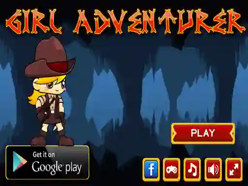 Lojë Girl Adventurer në internet