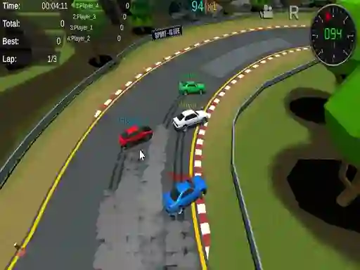 Lojë Fantastic Pixel Car Racing në internet