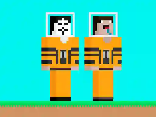 Lojë Noob vs Hacker Diver Suit në internet