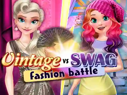 Lojë Vintage vs Swag: Fashion Battle në internet