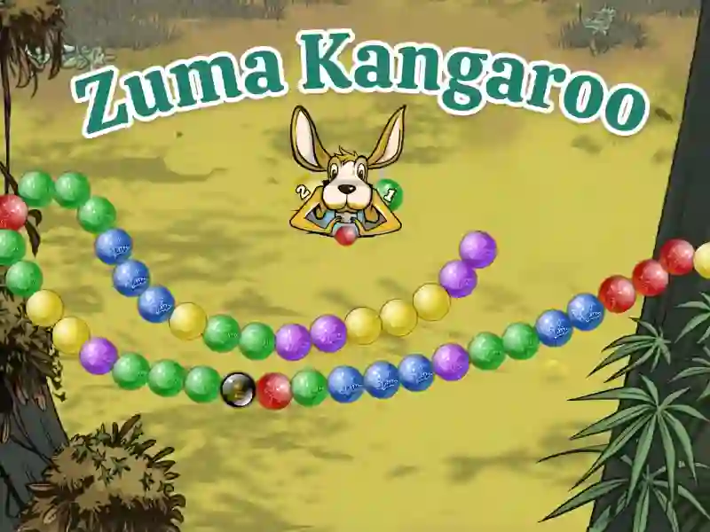 Lojë Zuma Kangaroo në internet