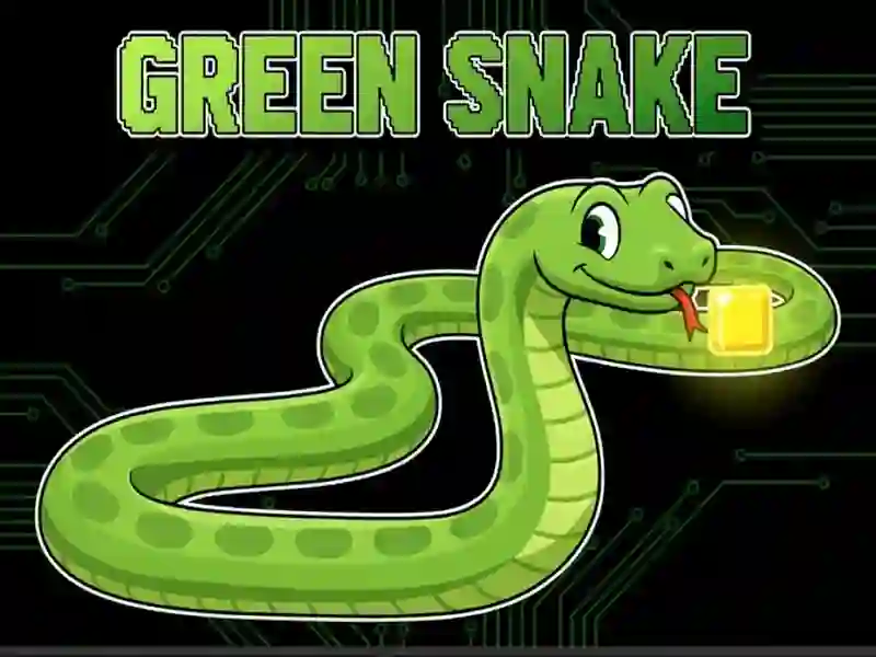 Lojë Green Snake në internet