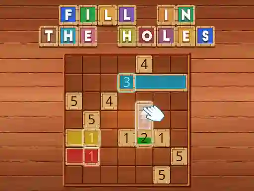 Lojë Fill In the holes në internet
