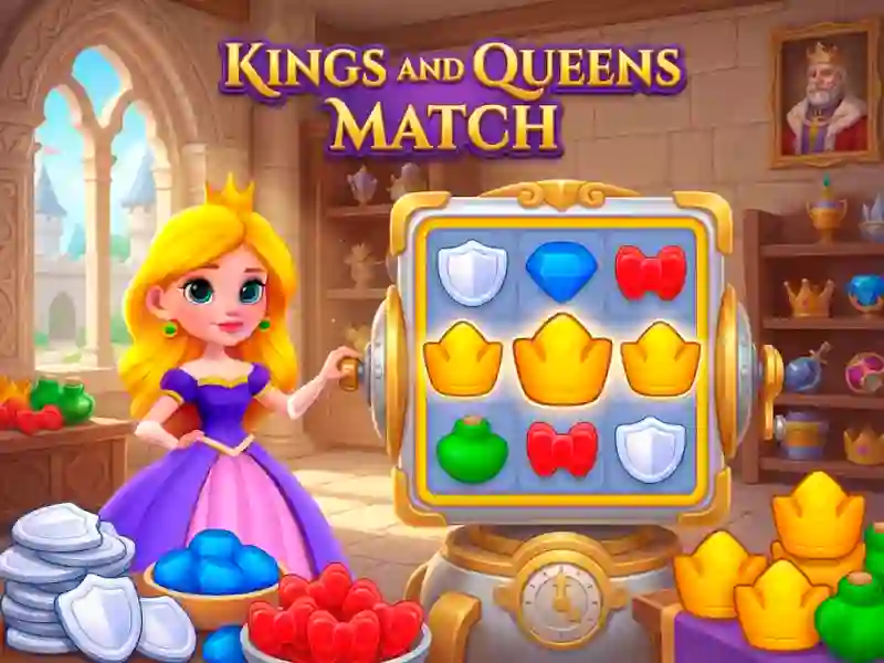 Lojë Kings and Queens Match në internet