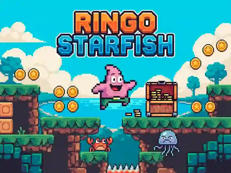 Lojë Ringo Starfish në internet