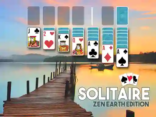Lojë Solitaire zen earth edition në internet