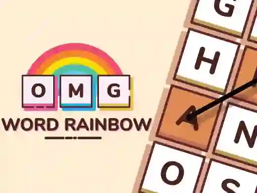 Lojë Omg Word Rainbow në internet