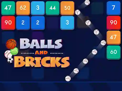 Lojë Balls and Bricks në internet