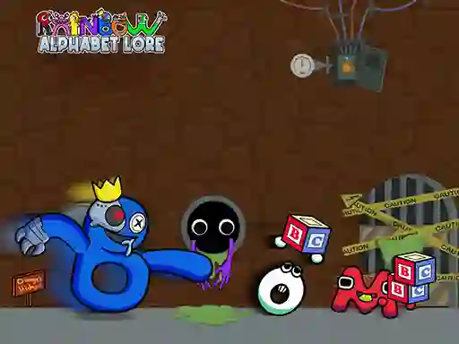 Lojë Rainbow Alphabet Lore në internet