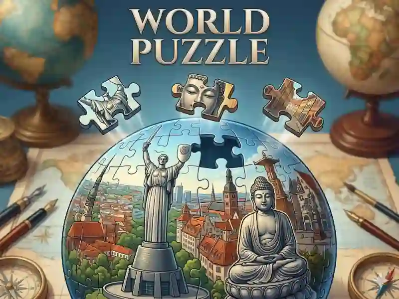 Lojë World Puzzle në internet