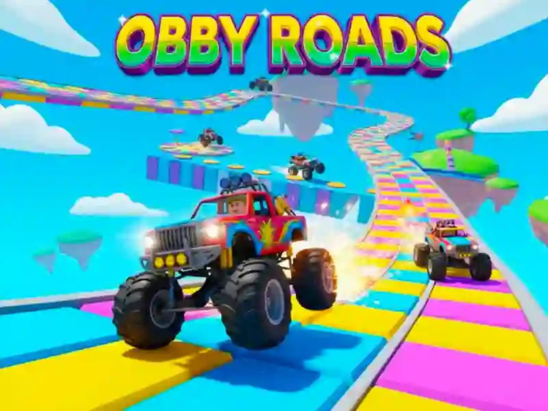 Lojë Obby Roads në internet