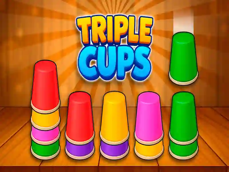 Lojë Triple Cups në internet