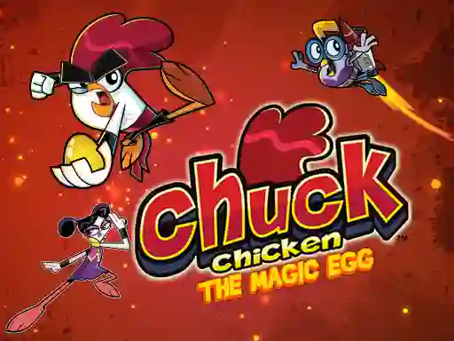 Lojë Chuck Chicken The Magic Egg në internet
