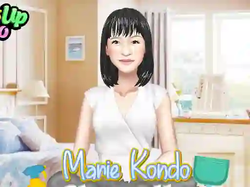 Lojë Marie Kondo Clean Up në internet