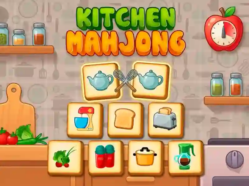 Lojë Kitchen mahjong në internet